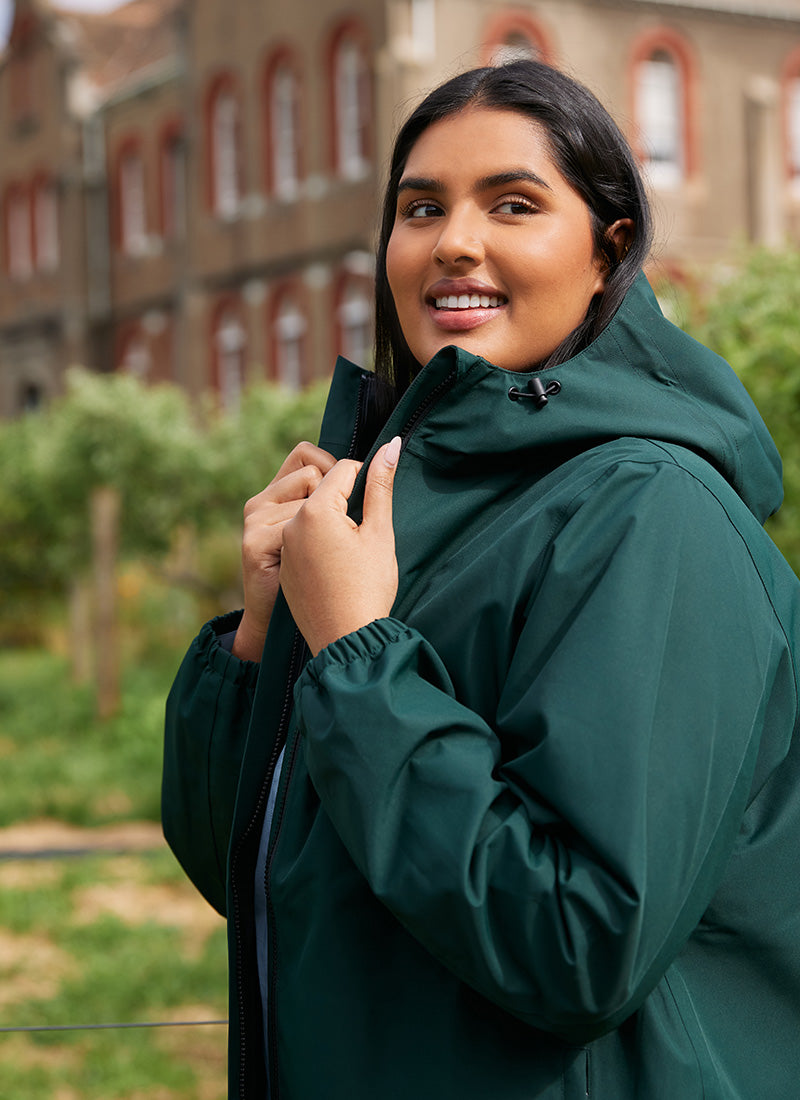 Elements Waterproof Jacket - Eucalyptus