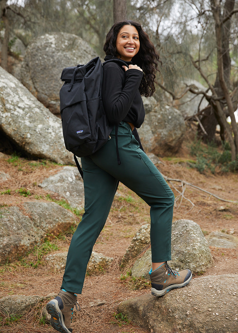 Trail Pants - Black  Sustainable Australian Hiking Pants - Amble