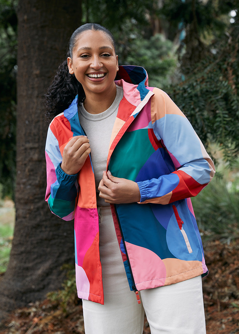 Elements Waterproof Jacket - Opal