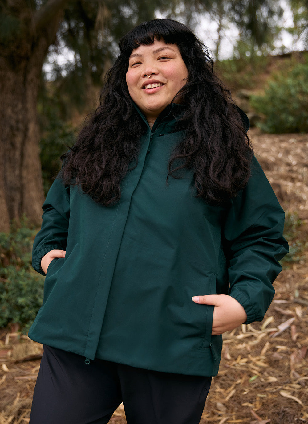 Elements Waterproof Jacket - Eucalyptus