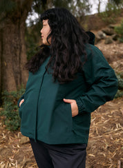 Elements Waterproof Jacket - Eucalyptus