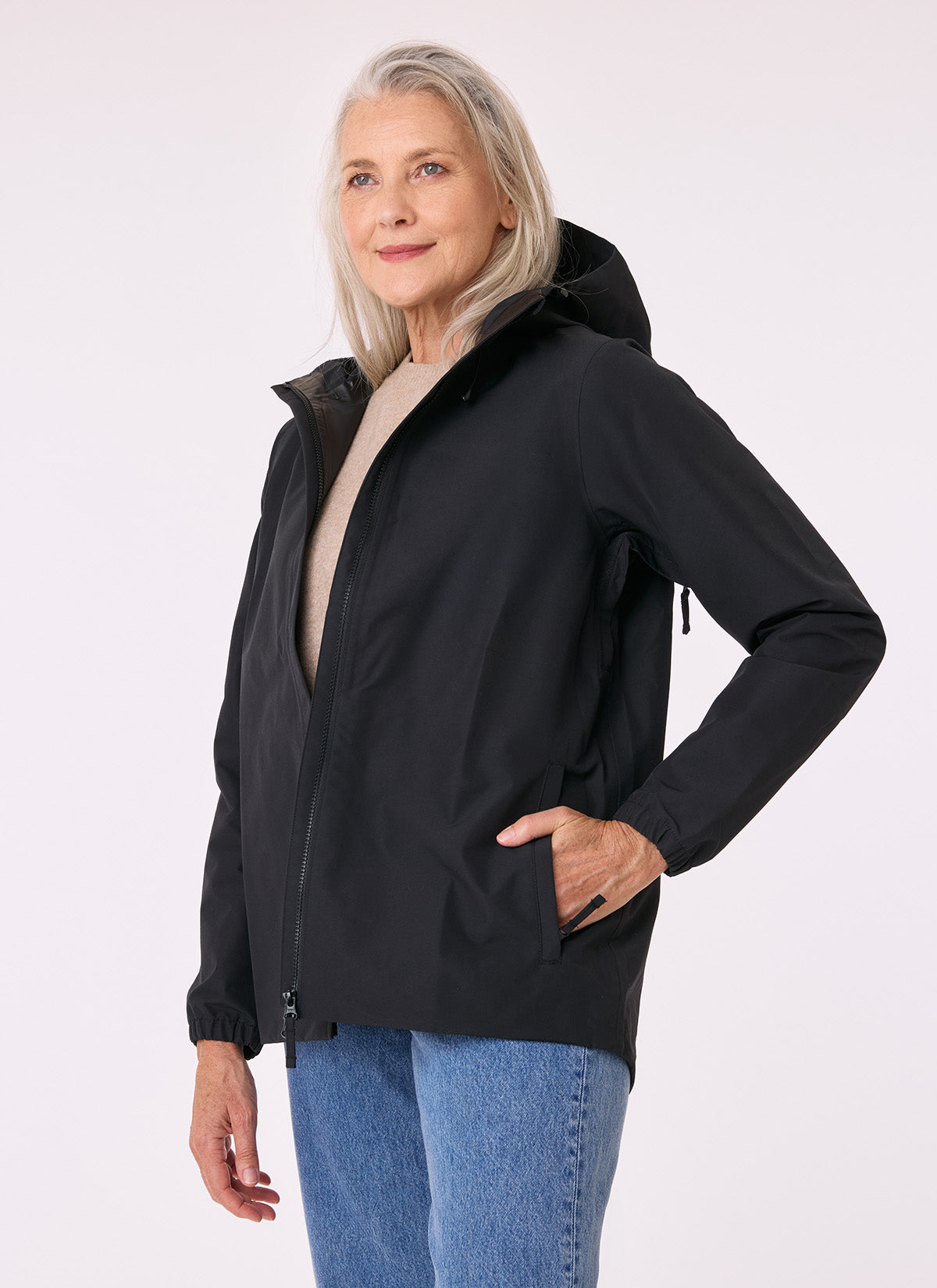 Elements Waterproof Jacket - Black