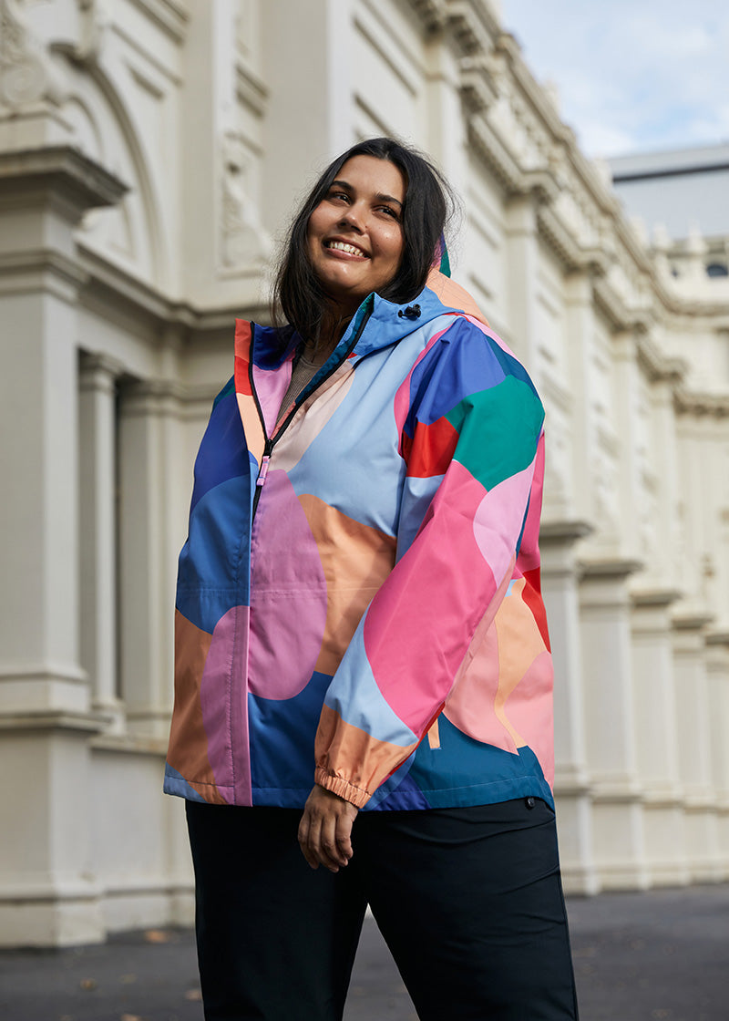 Elements Waterproof Jacket - Opal (Last Sizes)