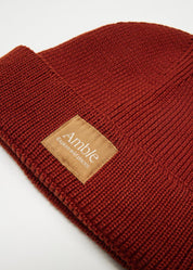 Highlands Beanie - Rust (Front Label)