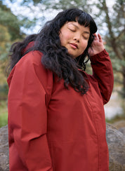 Refuge Waterproof Jacket - Terracotta