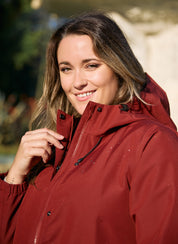 Refuge Waterproof Jacket - Terracotta