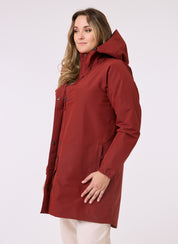 Refuge Waterproof Jacket - Terracotta
