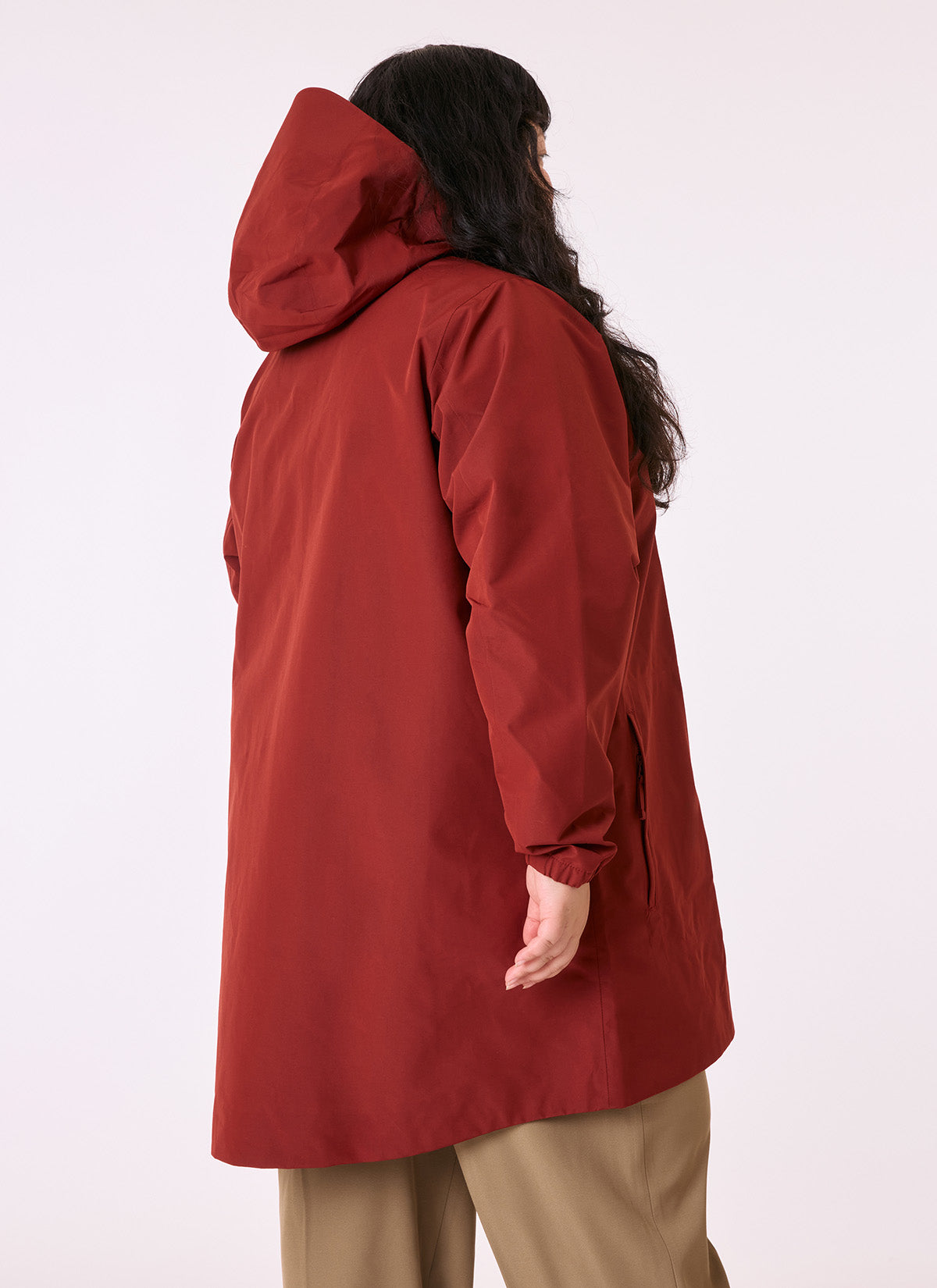 Refuge Waterproof Jacket - Terracotta