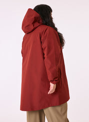 Refuge Waterproof Jacket - Terracotta