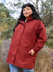 Refuge Waterproof Jacket - Terracotta