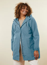 Refuge Long Waterproof Jacket - Glacier