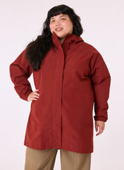 Refuge Waterproof Jacket - Terracotta