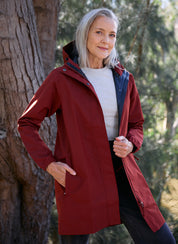 Refuge Waterproof Jacket - Terracotta