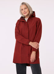 Refuge Waterproof Jacket - Terracotta