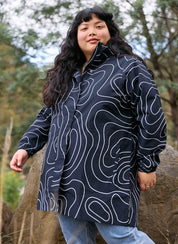 Refuge Waterproof Jacket - Topography