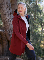 Refuge Waterproof Jacket - Terracotta